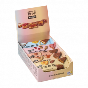Упаковка Space Bite 10 Протеїнових Батончиків з Горіхами Nut Bar 400g - Retromagaz