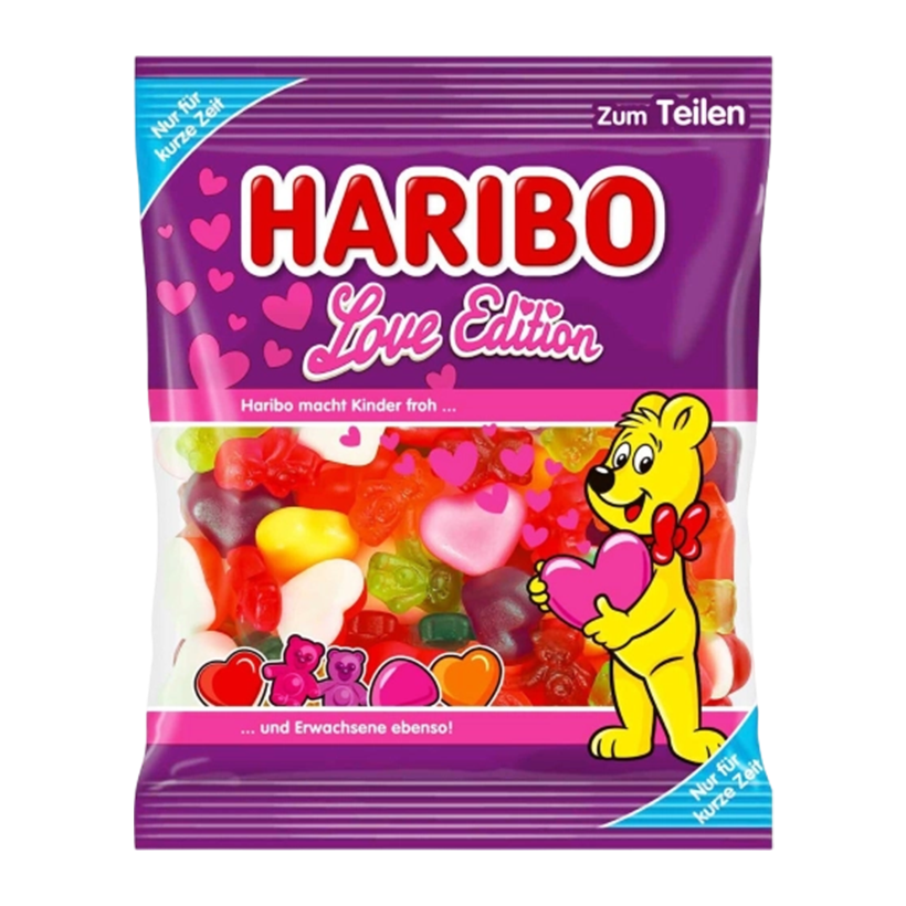 Конфеты Жевательные Haribo Love Edition 160g - Retromagaz