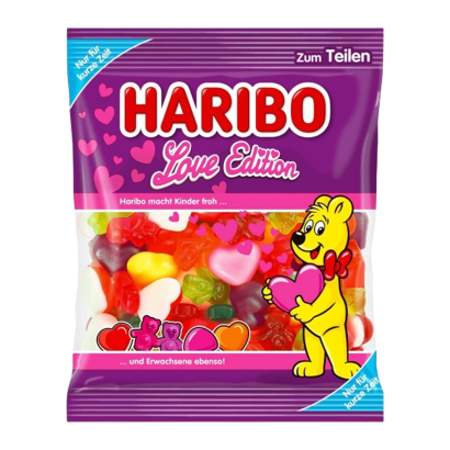 Цукерки Жувальні Haribo Love Edition 160g - Retromagaz