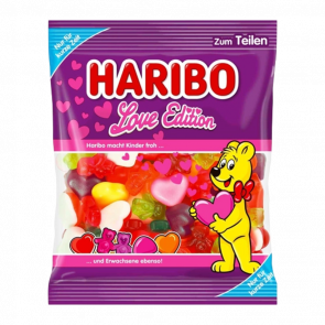 Цукерки Жувальні Haribo Love Edition 160g - Retromagaz