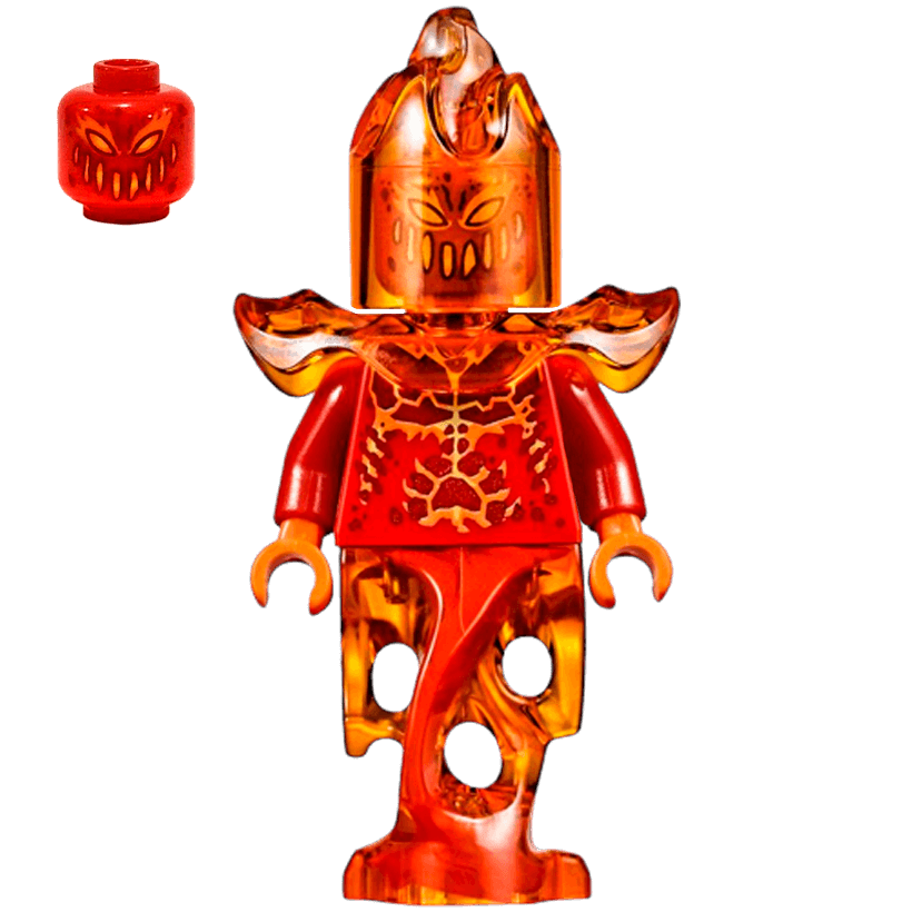Фігурка Lego Lava Monster Army Flama Nexo Knights nex050 70321 Б/У - Retromagaz