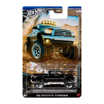 Тематична Машинка Hot Wheels '10 Toyota Tundra Toyota 1:64 JCB71 Black - Retromagaz