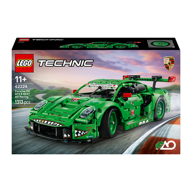 Конструктор Lego Porsche 911 GT3 R REXY AO Racing Technic 42224 Новий - Retromagaz
