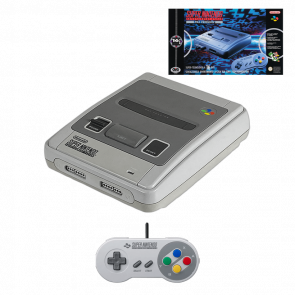 Консоль Nintendo SNES SNSP-001A PAL Singapore Indonesia Malaysia Asia Light Grey + Документация + Коробка Б/У - Retromagaz
