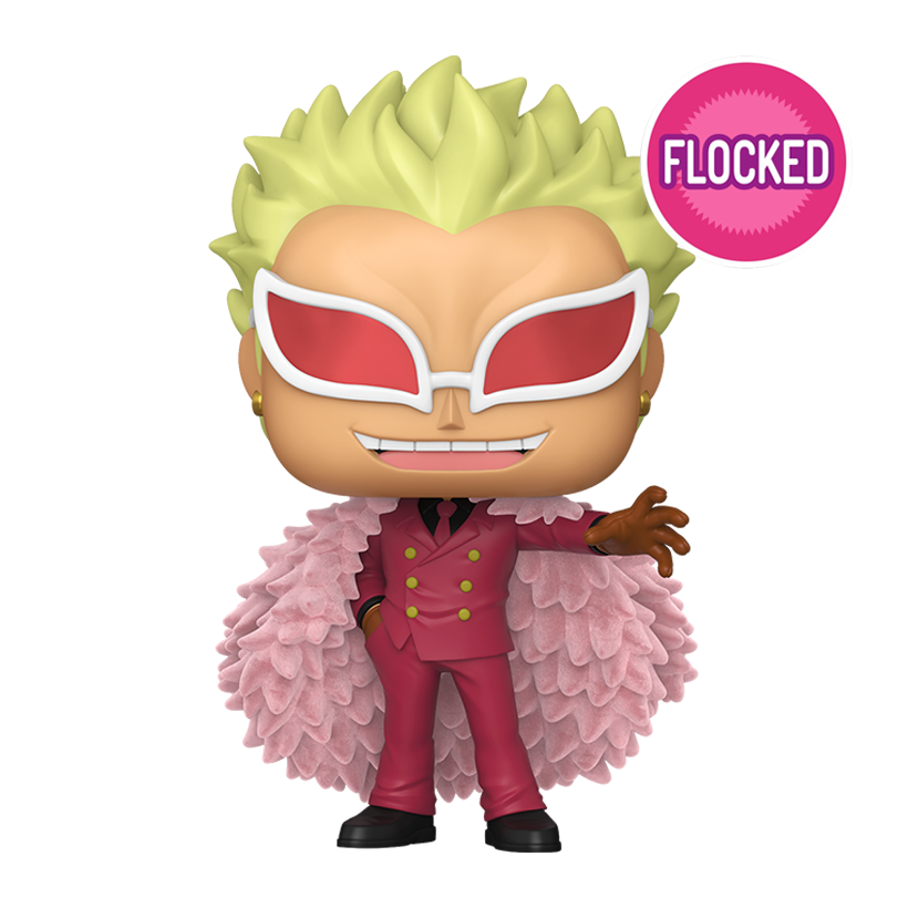 Фигурка FUNKO POP! Ван Пис Дофламинго One Piece Doflamingo Flocked 2026 Summer Convention Exclusive 130mm 2327 92590 - Retromagaz