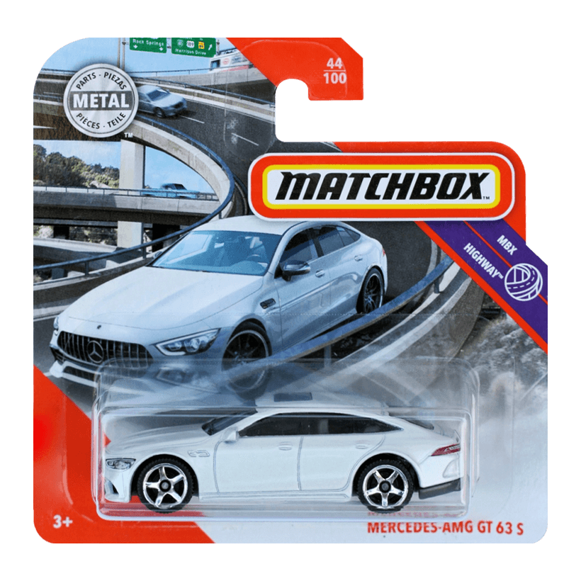 Машинка Большой Город Matchbox 2019 Mercedes-Benz AMG GT 63 S Showroom 1:64 GKL69/GKK21 White - Retromagaz