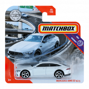 Машинка Большой Город Matchbox 2019 Mercedes-Benz AMG GT 63 S Showroom 1:64 GKL69/GKK21 White - Retromagaz