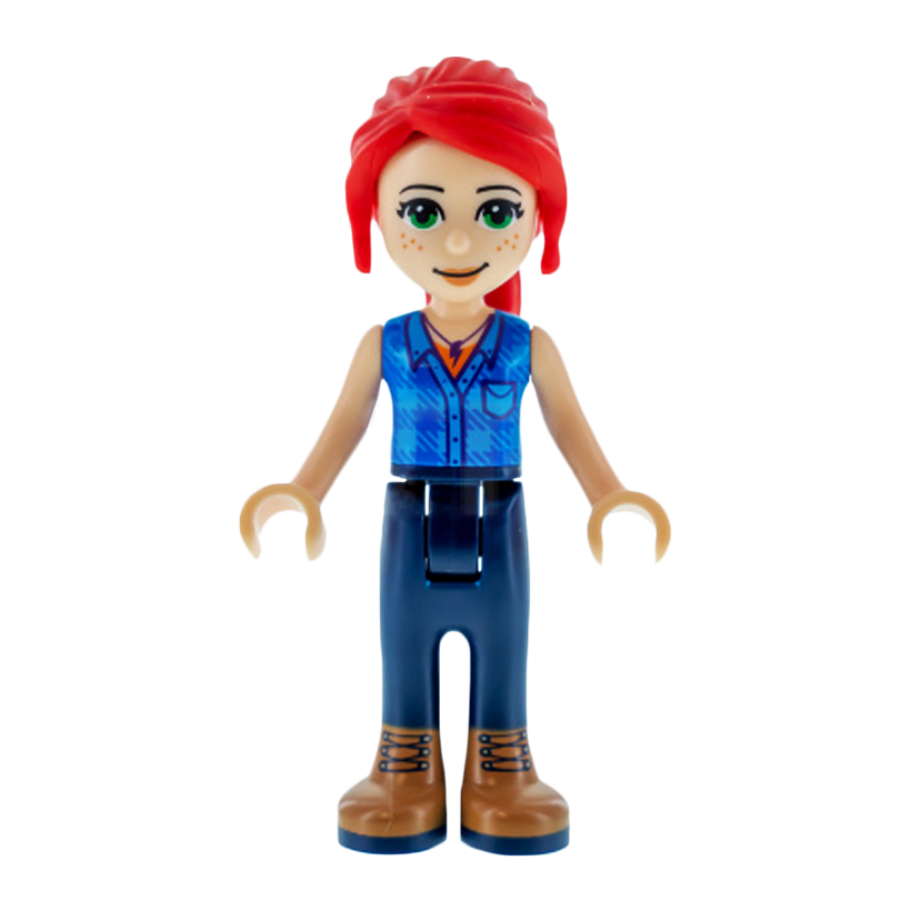 Фигурка Lego Girl Mia Dark Blue Trousers Friends frnd284 1 Б/У - Retromagaz