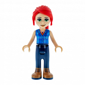Фігурка Lego Friends Girl Mia Dark Blue Trousers frnd284 1 Б/У - Retromagaz