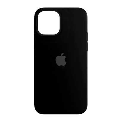 Чехол Силиконовый RMC Apple iPhone 12 / 12 Pro Black - Retromagaz