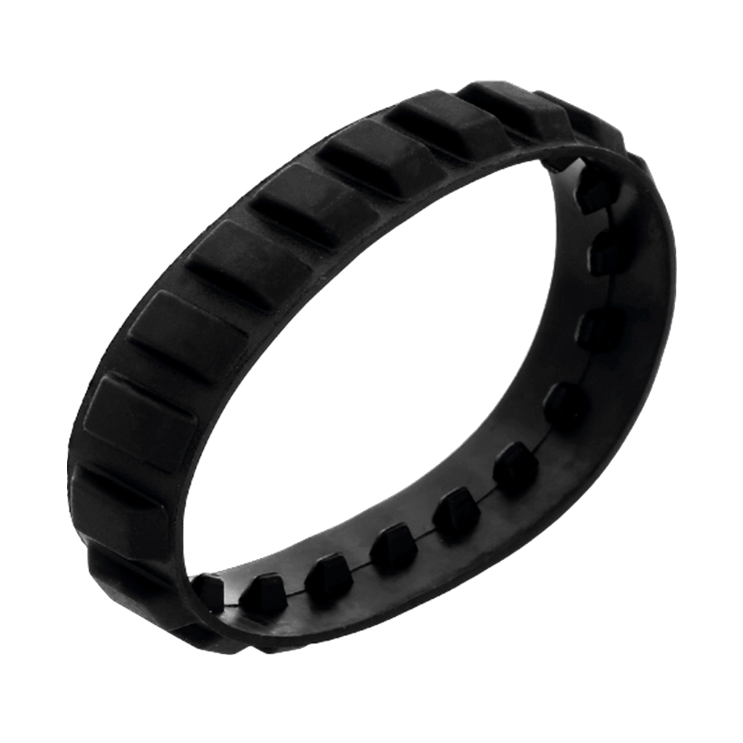 Колесо 4шт Lego Гусеница 20 Treads Small x939 43903 4180576 Black Б/У - Retromagaz