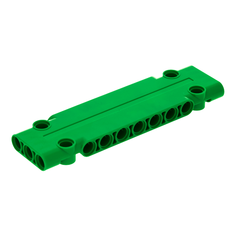 Technic 2шт Lego Панель Прямокутна 3 x 11 x 1 15458 6139301 Green Б/У - Retromagaz