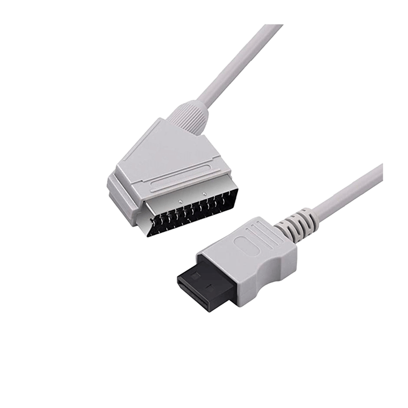 Кабель RMC Wii SCART RGB Europe - AV Multi Out Light Grey 1.7m Б/У - Retromagaz