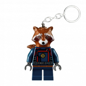 Брелок Lego Rocket Raccoon Super Heroes 854296 Новый - Retromagaz