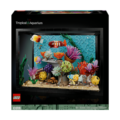 Конструктор Lego Tropical Aquarium Тропічний Акваріум Icons 10366 Новий - Retromagaz