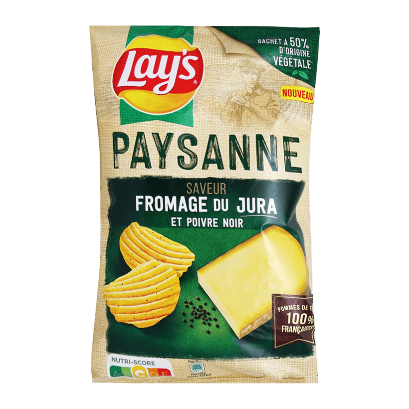 Чипсы Lay's Paysanne со Вкусом Сыра 120g - Retromagaz