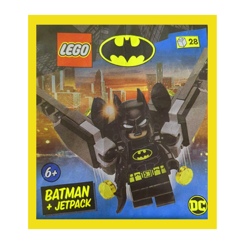 Конструктор Lego Фігурка Batman with Jetpack Paper Bag Super Heroes 212503 Новый - Retromagaz