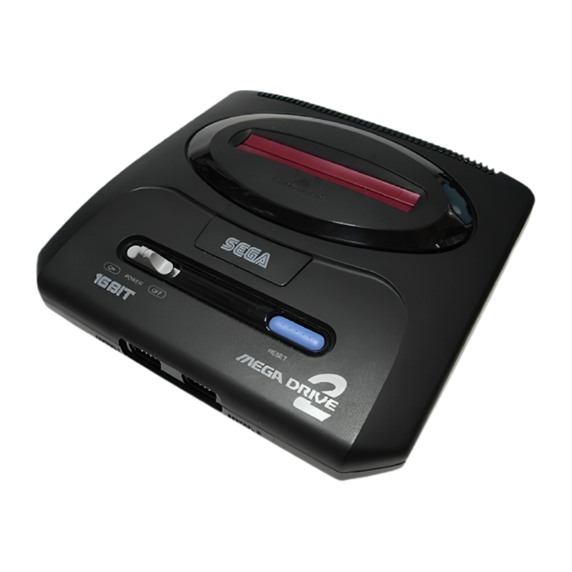 Консоль RMC Mega Drive 2 с Разъемом для Sega CD 90х Black Без Геймпада Б/У - Retromagaz