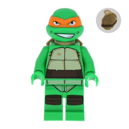 Фігурка Lego Cartoons TMNT Michelangelo tnt038 1 Б/У Відмінний - Retromagaz