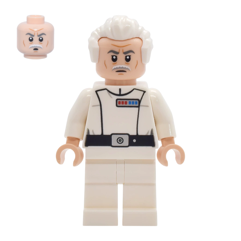 Фігурка Lego Імперія Admiral Wullf Yularen Star Wars sw1470 75419 Б/У - Retromagaz