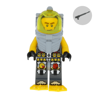 Lego Фигурка Atlantis Axel Storm Аксель Шторм 7977 1 Ориг Б\У Х - Retromagaz