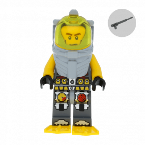 Lego Фигурка Atlantis Axel Storm Аксель Шторм 7977 1 Ориг Б\У Х