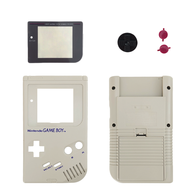 Корпус RMC Game Boy Grey Новый - Retromagaz