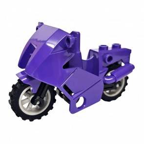 Транспорт Lego Мотоцикл City 52035c02 4294399 4655193 4530673 4242385 Dark Purple 1шт Б/У Хороший