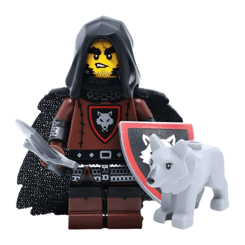 Фігурка Lego Series 27 Wolfpack Beastmaster Collectible Minifigures 71048 col450 col27-2 Новий - Retromagaz