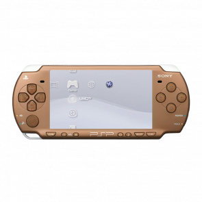 Консоль Sony PlayStation Portable Slim PSP-2ххх Модифікована 32GB Matte Bronze + 5 Вбудованих Ігор Б/У - Retromagaz