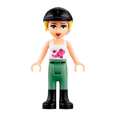 Фігурка Lego Stephanie Sand Green Riding Pants Friends Girl frnd157 Б/У - Retromagaz