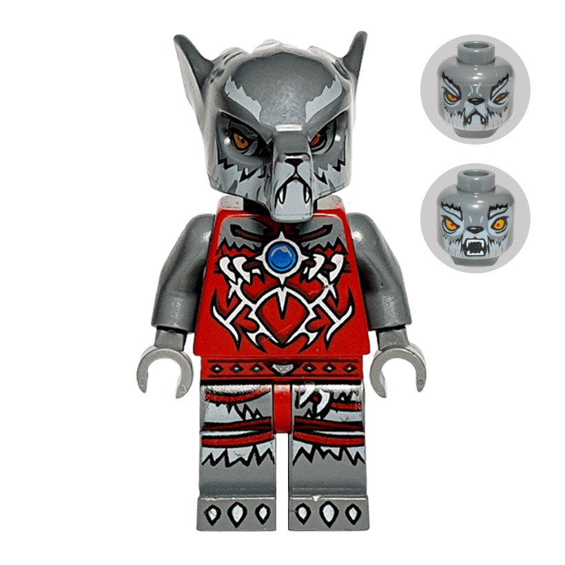 Фигурка Lego Legends of Chima Wolf Tribe Wakz loc008 1 Б/У Отличное в ...