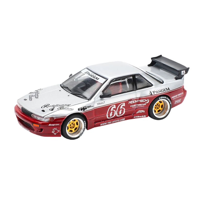 Машинка Premium POP Race Panden Silvia S13 - Moontech 1:64 pr64-0258 Red - Retromagaz