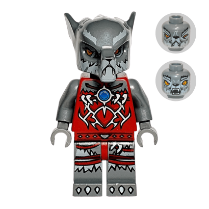 Фигурка Lego Legends of Chima Wolf Tribe Wakz loc008 1 Б/У Отличное - Retromagaz