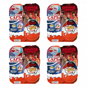Набор Шоколадное Яйцо 4шт Kinder Joy Бокс Funko Pop Stranger Things 4 Яйца 80g - Retromagaz