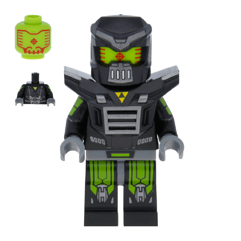 Фигурка Lego Series 11 Evil Mech Collectible Minifigures col11-4 col166 Б/У - Retromagaz