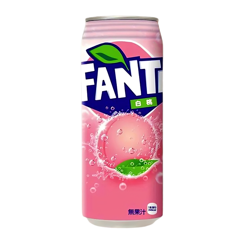 Напиток Fanta White Peach (Japan) 500ml - Retromagaz