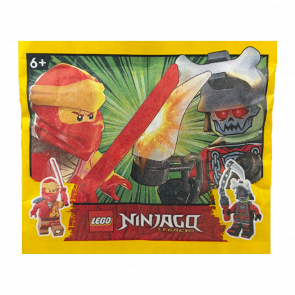 Конструктор Lego Фигурка Kai vs. Bone Paper Bag Ninjago 112324 Новый - Retromagaz