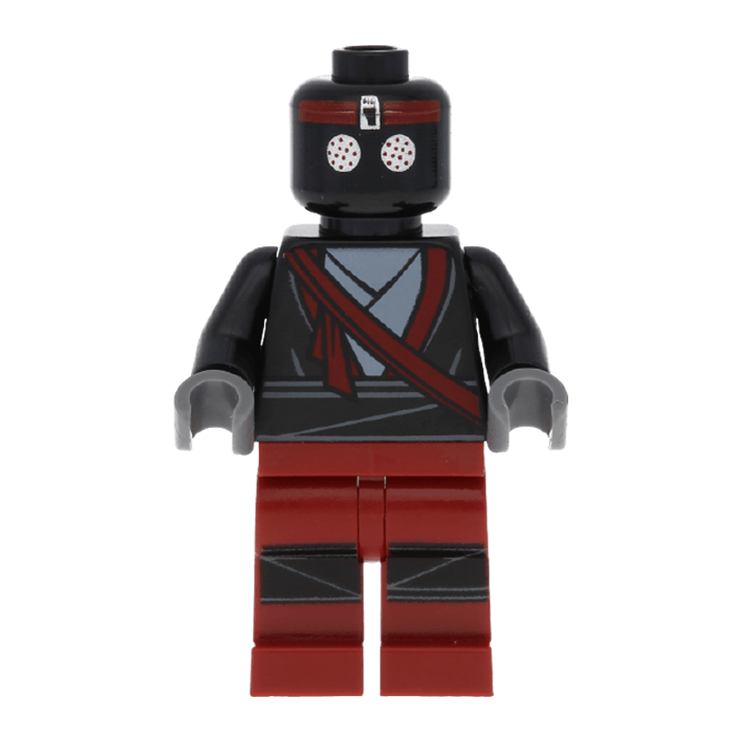 Фигурка Lego Teenage Mutant Ninja Turtles Foot Soldier Robot Dark Red Legs Cartoons tnt005 Б/У - Retromagaz