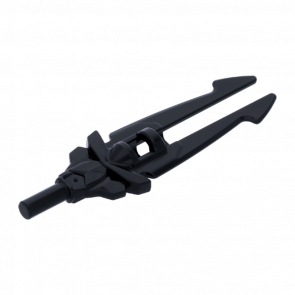 Оружие Lego Меч Double Blade 11103 6022170 Black Б/У