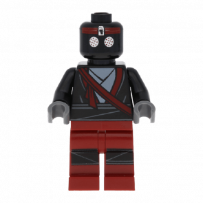 Фигурка Lego Teenage Mutant Ninja Turtles Foot Soldier Robot Dark Red Legs Cartoons tnt005 Б/У