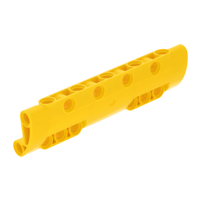 Technic Lego Панель Изогнутая 11 x 3 62531 4540613 6206298 Yellow 2шт Б/У - Retromagaz