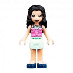 Фигурка Lego Friends Girl Emma Light Aqua Skirt frnd309 Б/У Нормальный - Retromagaz