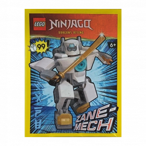 Конструктор Lego Фігурка Zane-Mech Paper Bag Ninjago L0002212 Новий - Retromagaz
