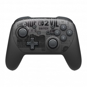 Геймпад Бездротовий Nintendo Switch 2 Pro Controller Resident Evil Requiem Limited Edition Black Новий - Retromagaz