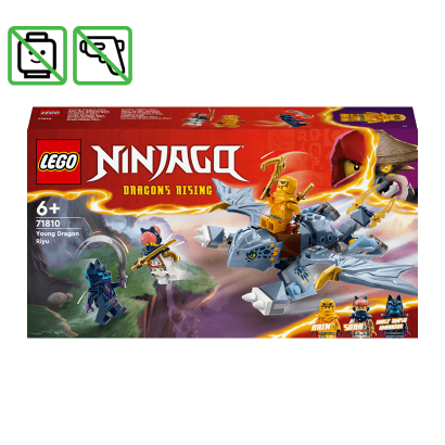 Конструктор Lego Молодий Дракон Рію Ninjago 71810 Без Фігурок Новий - Retromagaz