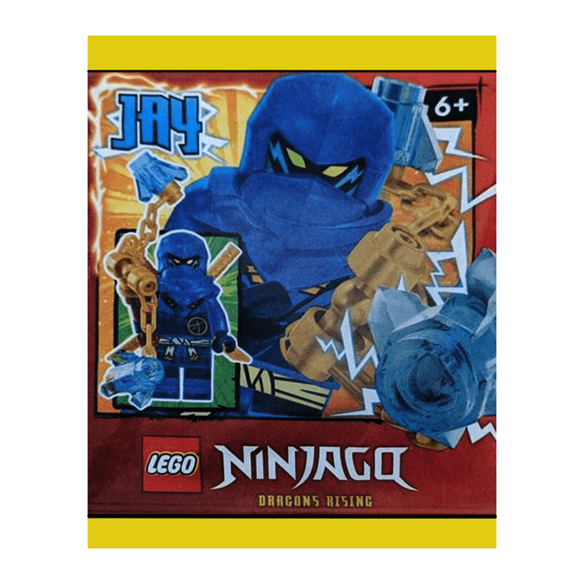Конструктор Lego Фігурка Jay Paper Bag Ninjago 892403 njo0814 Новый - Retromagaz