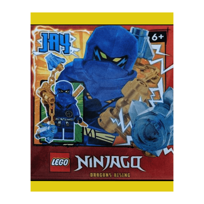 Конструктор Lego Фігурка Jay Paper Bag Ninjago 892403 njo814 Новый - Retromagaz