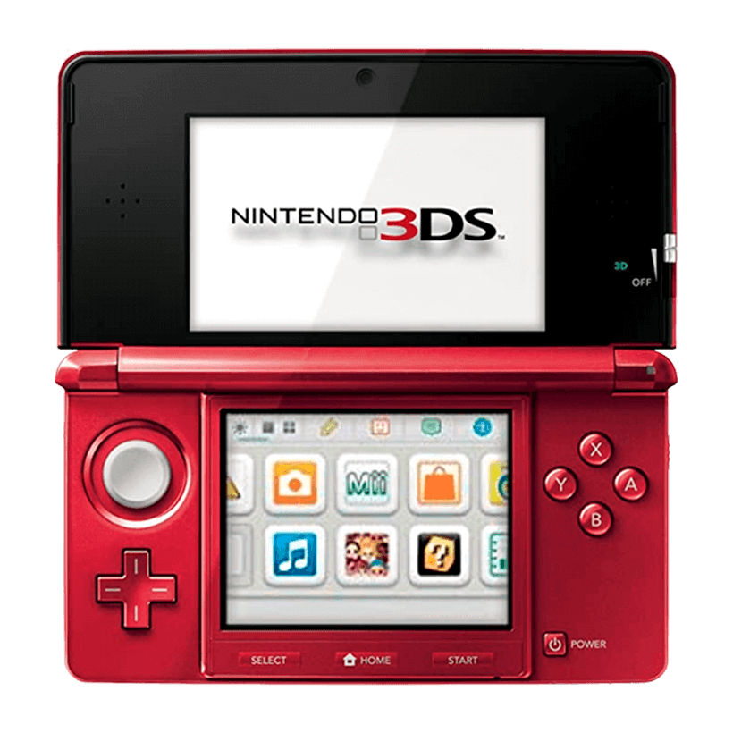 Консоль Nintendo 3DS Модифицированная 32GB Flame Red + 10 Встроенных Игр Б/У Нормальный - Retromagaz
