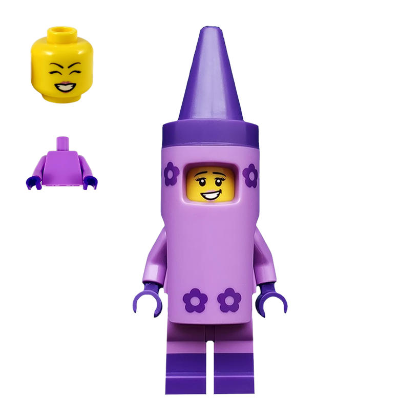 Фігурка Lego The Lego Movie Crayon Girl Cartoons tlm152 Б/У - Retromagaz